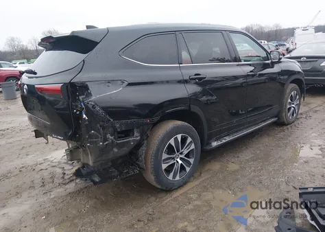 2022 Toyota Highlander Xle from USA, damaged, VIN 5TDGZRBH5NS226275
